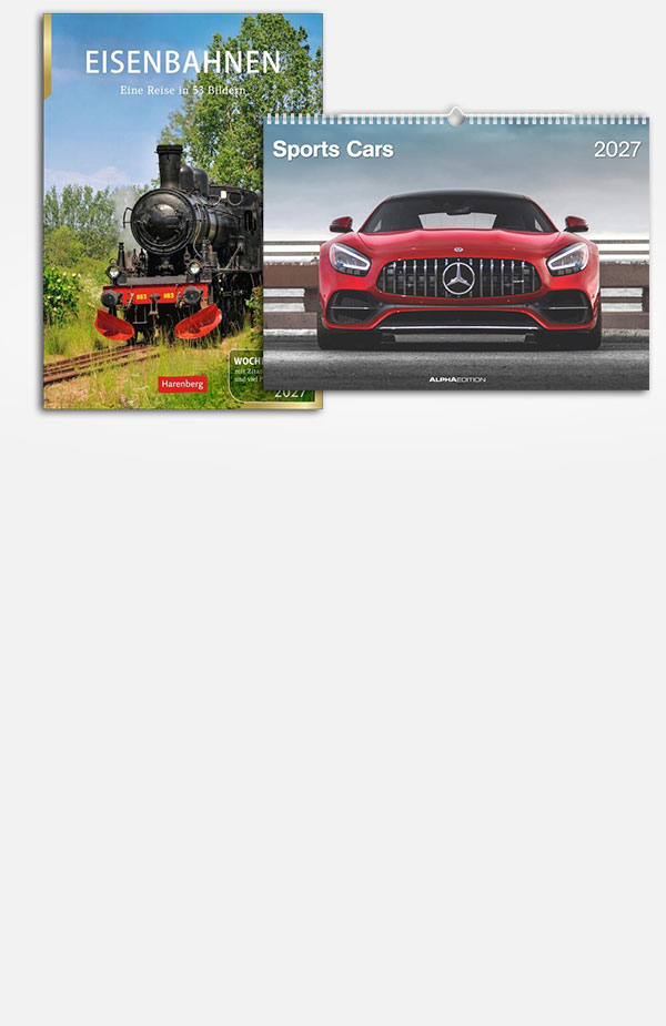 Kalender 2027 Verkehr & Fahrzeuge