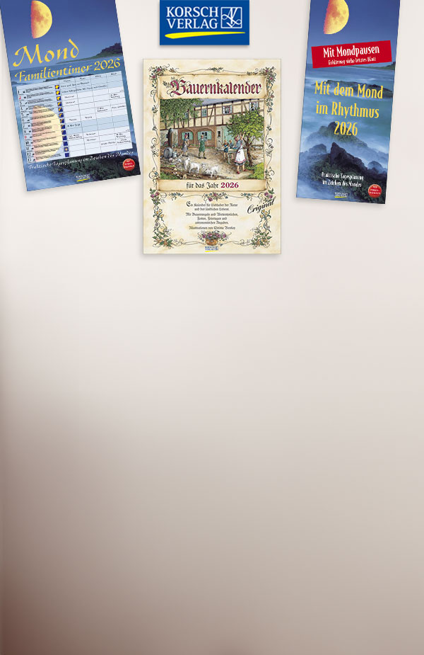 Korsch Mondkalender & Ratgeber Kalender 2026