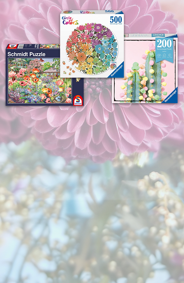 Puzzles Blumen und Pflanzen