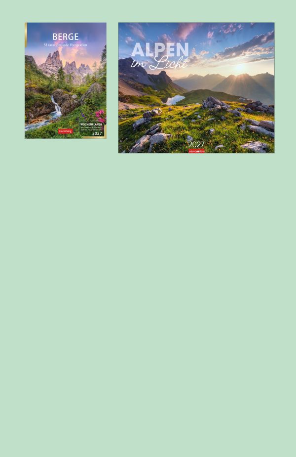 Kalender ALpen und berge
