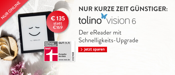 eReader tolino vision 6 für nur € 135