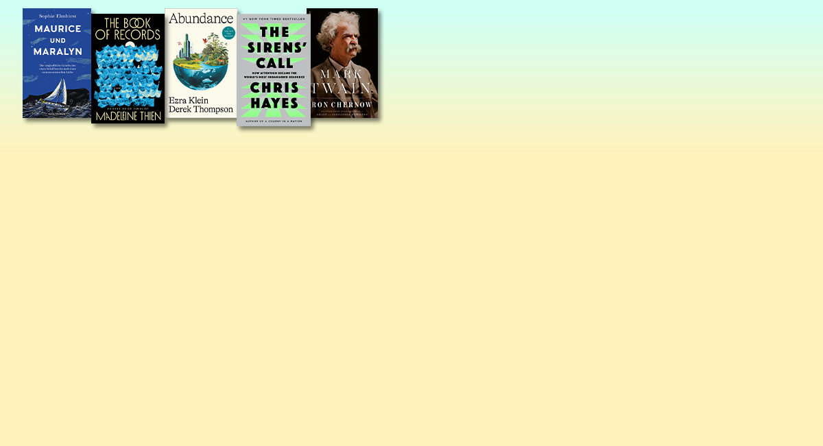 Titel der Readinglist 2025 von Obama