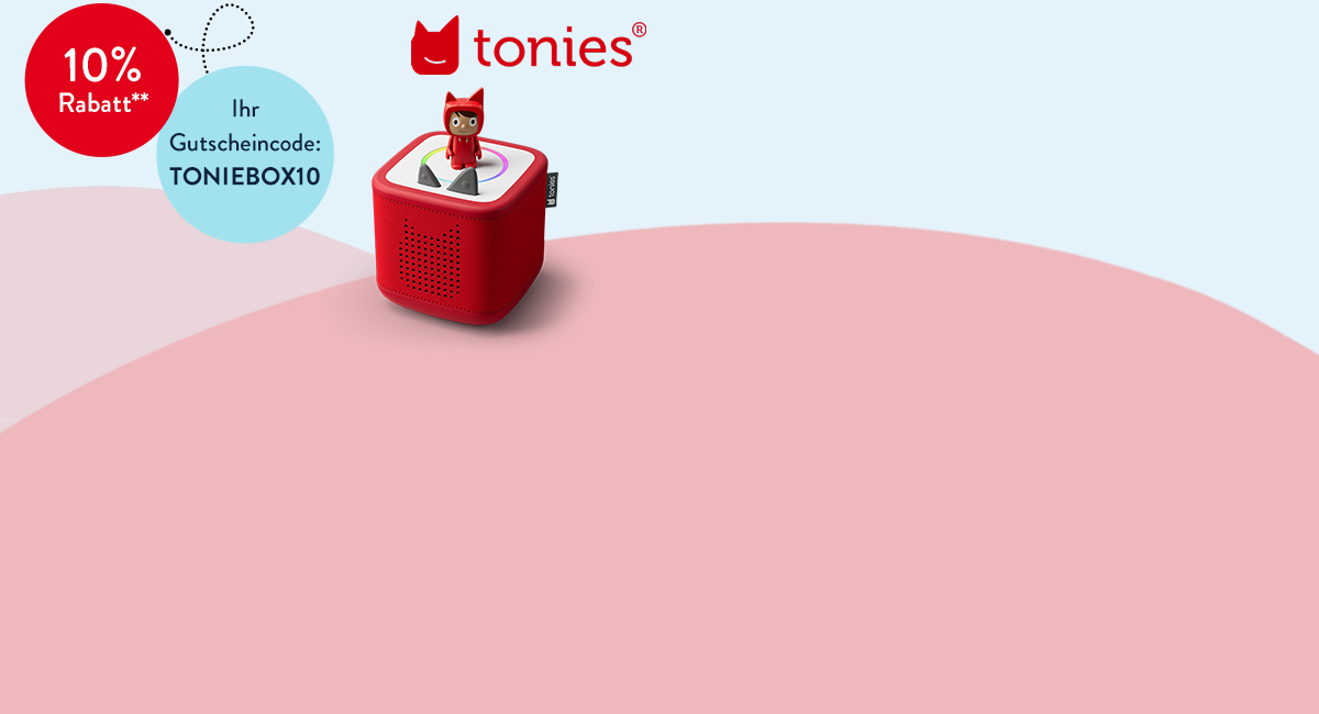 10% Rabatt auf alles von tonies
